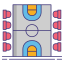 Basketball Field icon