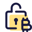 Bitcoin Lock icon
