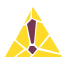 segnale di avvertimento generale icon