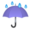 paraguas-con-gotas-de-lluvia icon