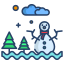 Christmas Landscape icon