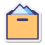 Caja llena icon