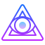 Third Eye Symbol icon