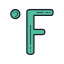 Símbolo de Fahrenheit icon