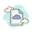 file cloud icon