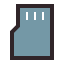 Карта памяти Micro SD icon