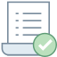 Receipt Approved icon