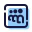 Myspace Quadrat icon