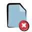 Delete File icon