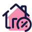 抵押贷款利息 icon