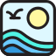 海滩 icon