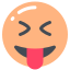 Schielendes-Gesicht-mit-Zunge-Symbol icon