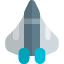 High velocity space shuttle for exploring planets icon