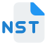 An NST file is a module used by NoiseTracker a freeware audio tracking program icon