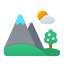 Frühlingslandschaft icon