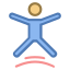 Trampolinanlage icon