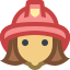 Fireman Female icon