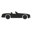 外部自动肌肉车平面图标inmotus-design-3 icon