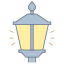 lampadaire allumé icon