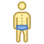 Swimmer Back View icon