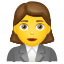 Woman Office Worker icon