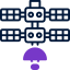 station-spatiale-externe-voyageur-espace-ligne-mixte-solide-yogi-aprelliyanto icon