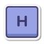 hキー icon