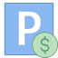 Estacionamento pago icon