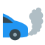 pollution automobile icon