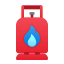 botella con gas icon