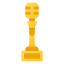 goldenes Mikrofon icon