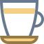 Espresso taza llena icon