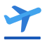 Flugzeug Abflug icon