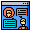 Online Communication icon