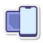 Badge NFC carré icon