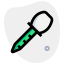 Pipette with suction isolated on a white background icon