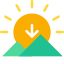 Sunset icon