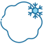 external-Snowball-winter-holidays-bearicons-blue-bearicons icon
