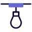 Punching bag for boxing practice and strength icon