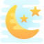 Lune et étoiles icon