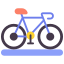 Bicycle track icon