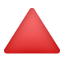 emoji-triangle-rouge-pointu vers le haut icon