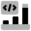 外部条形图编码和编程双音瑜伽 aprelliyanto icon