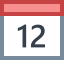 Calendário 12 icon