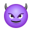 Smiling Face With Horns icon