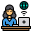 Work from Home icon