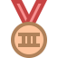 Médaille de bronze olympique icon