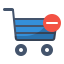 Delete Cart icon