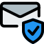 Online mail security icon