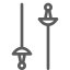 Fencing icon